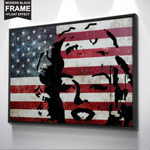 Load image into Gallery viewer, Framed Modern/Pop Culture Canvas Wall Art Marilyn Monroe Art Canvas&quot;American Monroe&quot; by IKONICK
