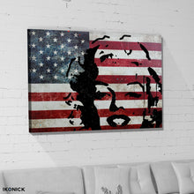 Load image into Gallery viewer, Modern/Pop Culture Canvas Wall Art Marilyn Monroe Art Canvas&quot;American Monroe&quot; by IKONICK
