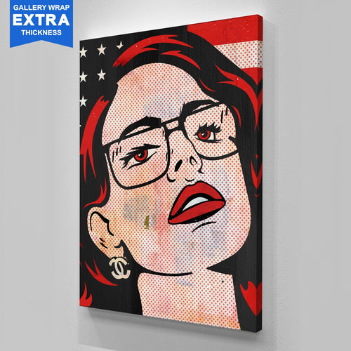 American Beauty Modern Pop Art Wall Canvas
