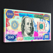 Load image into Gallery viewer, &quot;Almighty Dollar&quot; by IKONICK | Money Canvas Art
