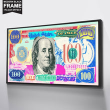Load image into Gallery viewer, &quot;Almighty Dollar&quot; by IKONICK | Money Canvas Art
