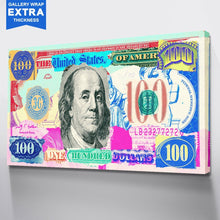 Load image into Gallery viewer, &quot;Almighty Dollar&quot; by IKONICK | Money Canvas Art
